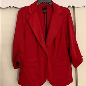 Torrid Red blazer